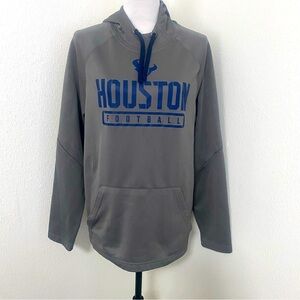 Fanatics Men’s Houston Texans Football Monochrome Hooded Sweatshirt Medium EUC